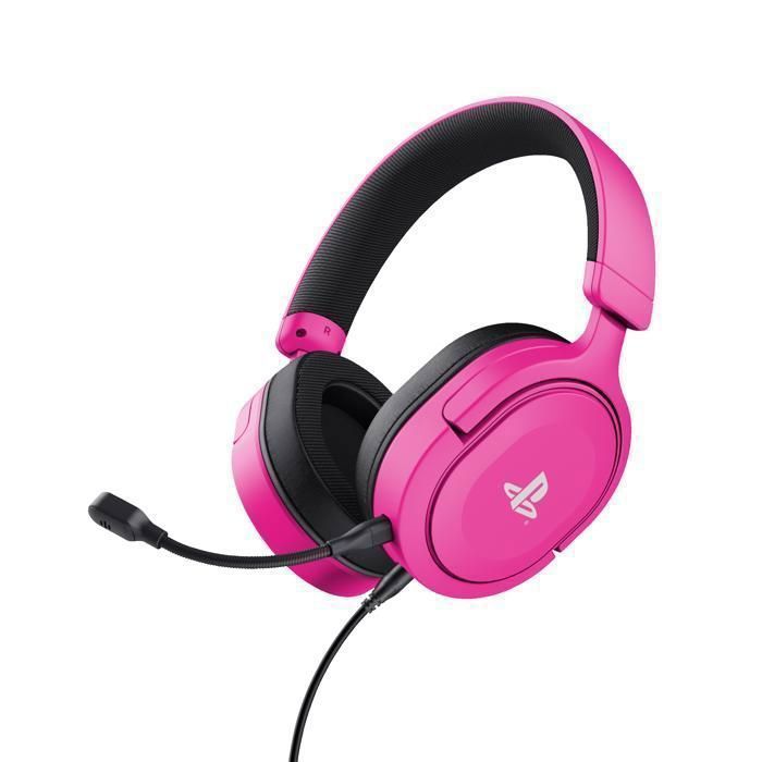 Trust Gaming GXT 498P Forta Wired Gaming Headset - Official PlayStation PS5 PS4 - 50mm Drivers - Noise-Canceling Microphone