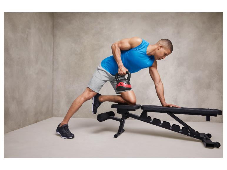 CRIVIT Kettlebell plastový
