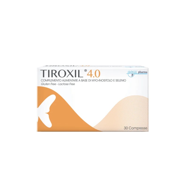 LO.LI.PHARMA Tiroxil 4.0 30 tablet Dodatek za ščitnico