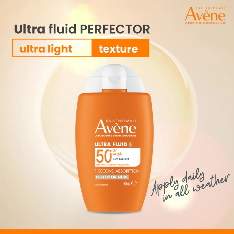 Avène Sun Ultra Fluid Perfector hydratačný fluidný opaľovací krém SPF 50+