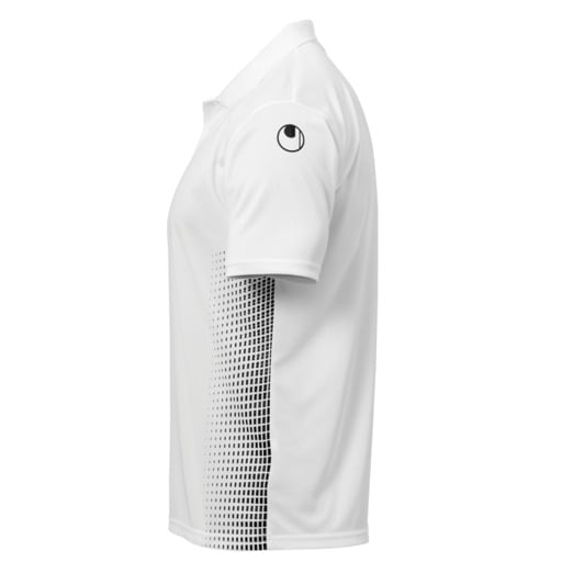  Polo Score Blanc/Noir Uhlsport