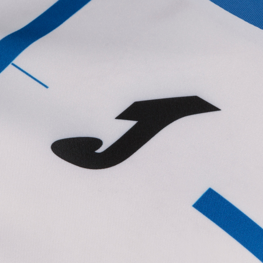 Camiseta Manga Corta Joma Tiger Iii Blanco Royal