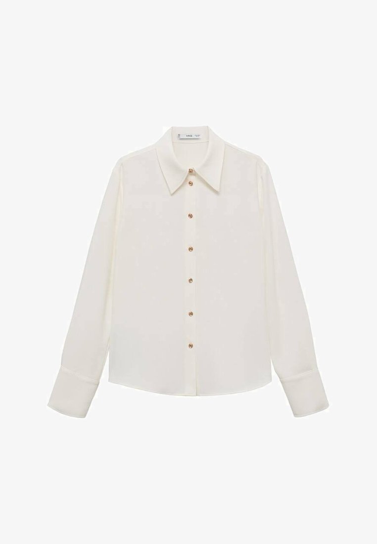 Mango ADULT - Bluse mit Knopfleiste - cremeweiß