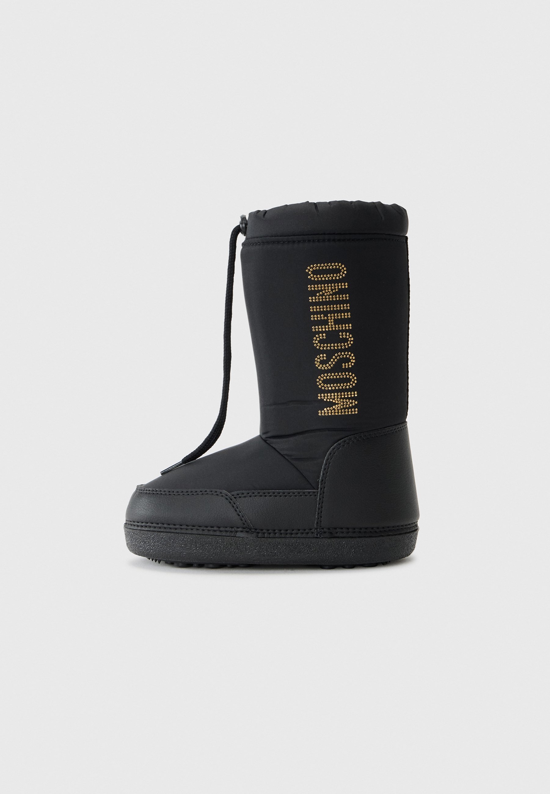 Stivali invernali MOSCHINO - neri/oro