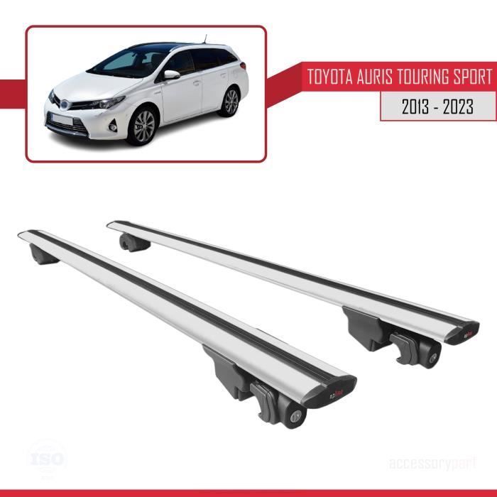 Roof bars - Toyota - Auris Touring Sport - Aluminum - Gray - Lockable
