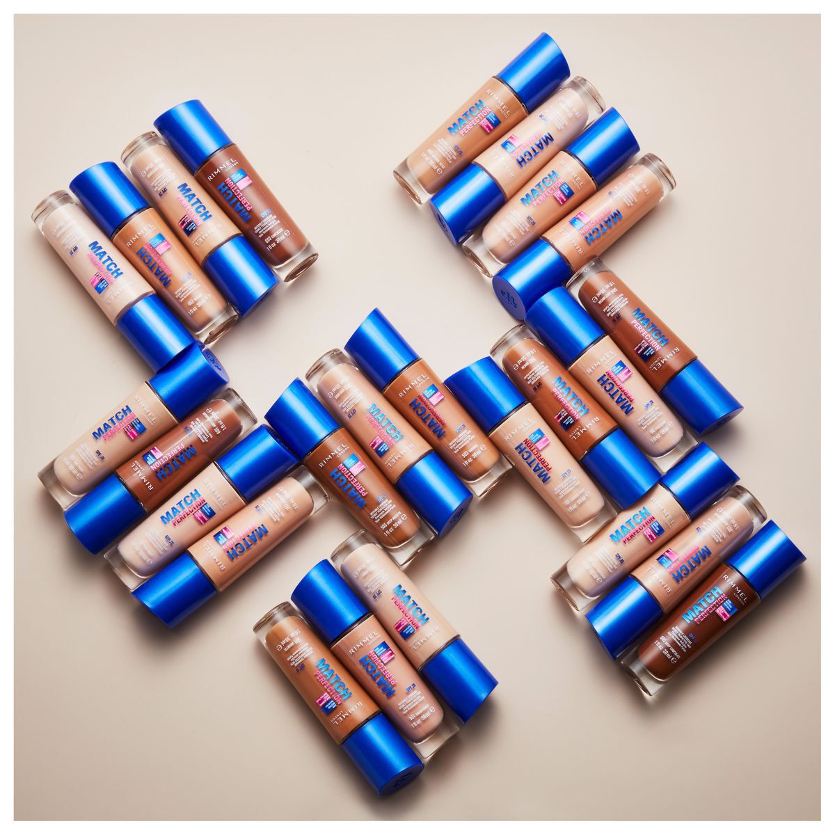 Rimmel Ivory 100 SPF20 Ansiktsfoundation 30ml Match Perfection