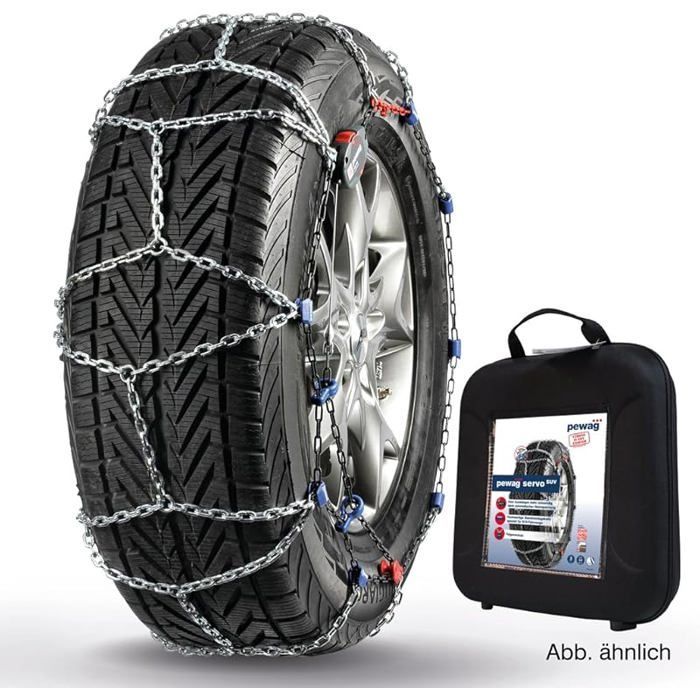 Cadenas para nieve RSV 74, diseño duradero, agarre invernal.