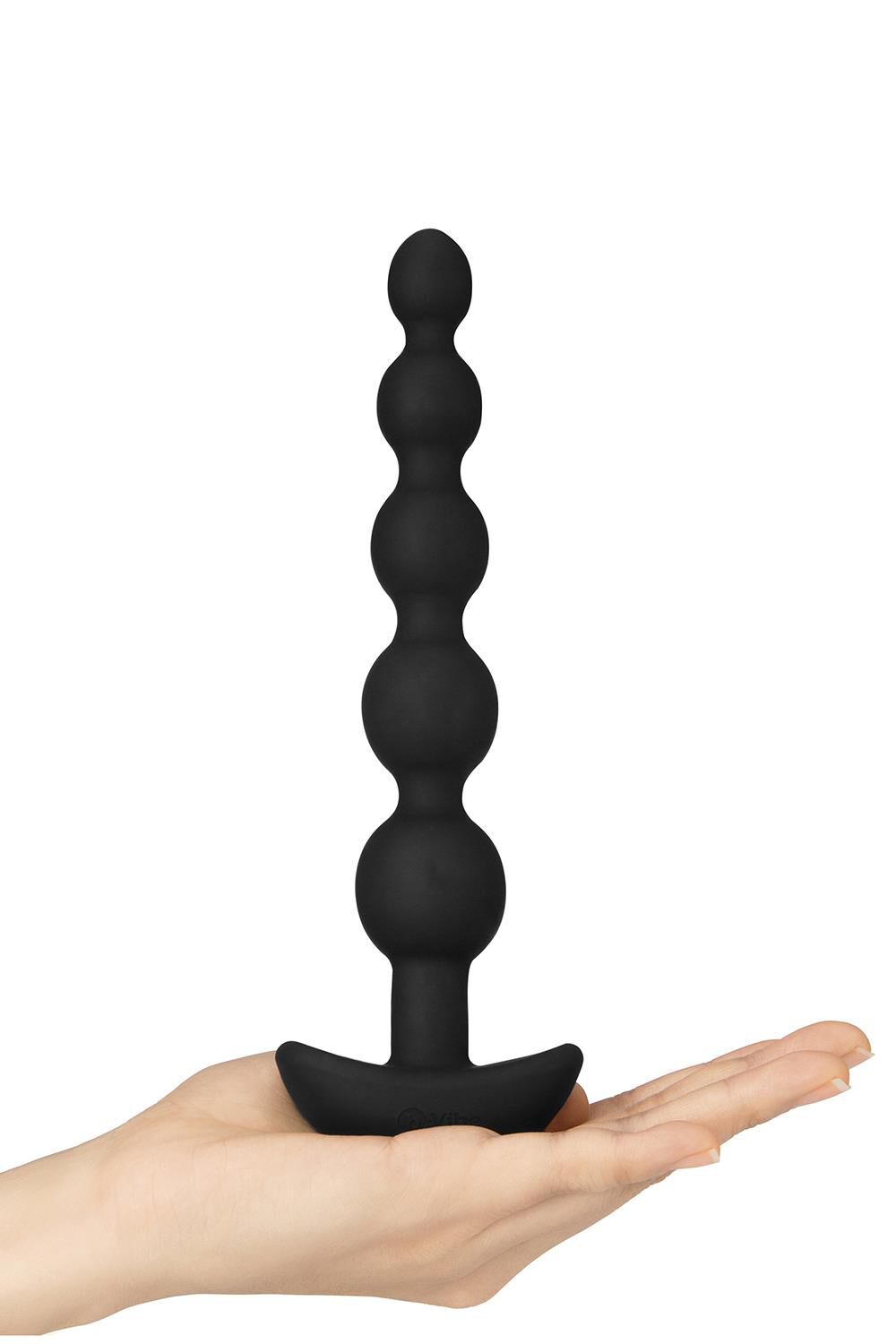 B-Vibe Cinco -anaalihelmet mustat