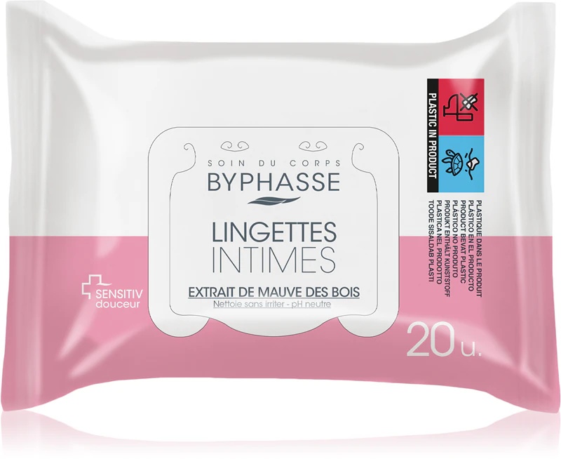 BYPHASSE Lingettes Intimes robčki za intimno higieno