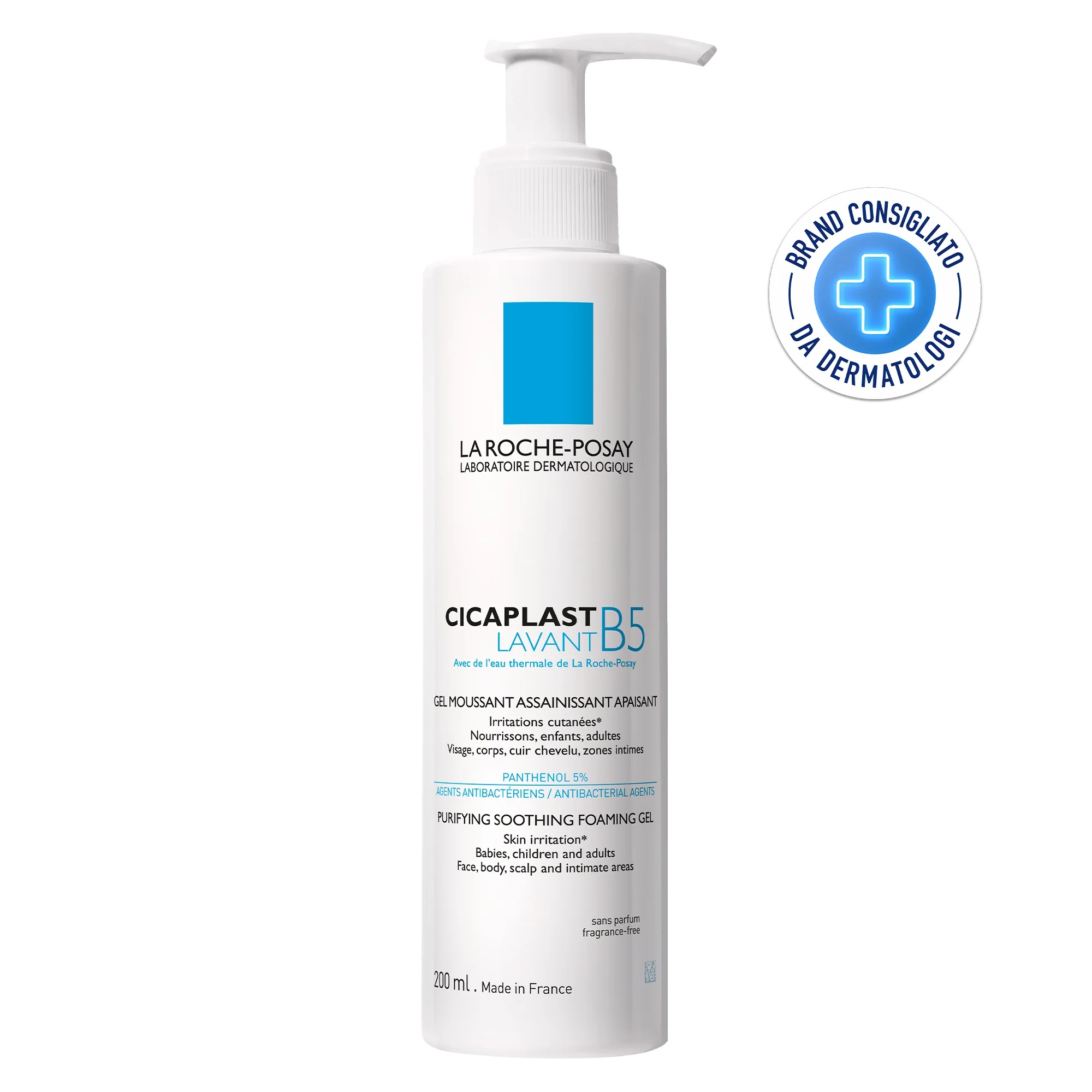 LA ROCHE POSAY La Roche Posay Cicaplast Lavant B5 200 ml Zuiverende Hydraterende Reinigingsgel