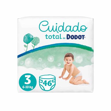 Dodot Babyblöjor Total Care 6-10 kg Storlek 3 46 enheter