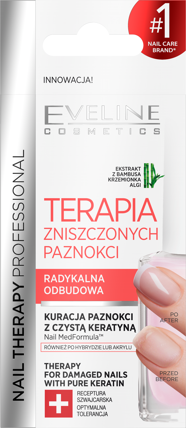 Eveline Cosmetics Nail Therapy Professional Keratin Pro