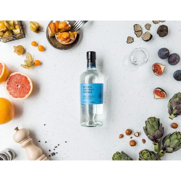 Nikka Coffey Vodka – Getreidewodka – 40,0 % Vol. – 70 cl mit Karton