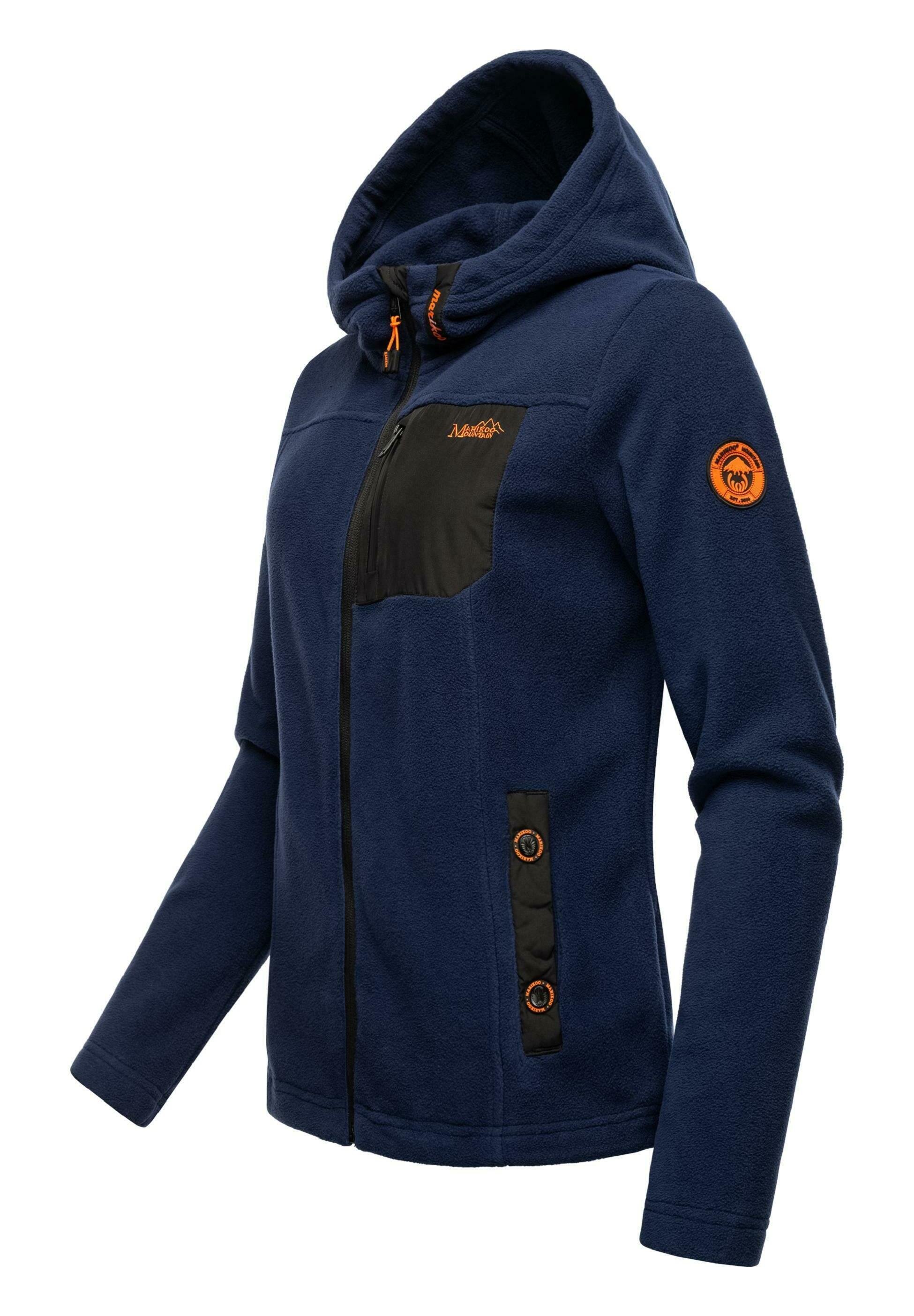 Marikoo MOUNT IWAKI - Fleecejack - donkerblauw