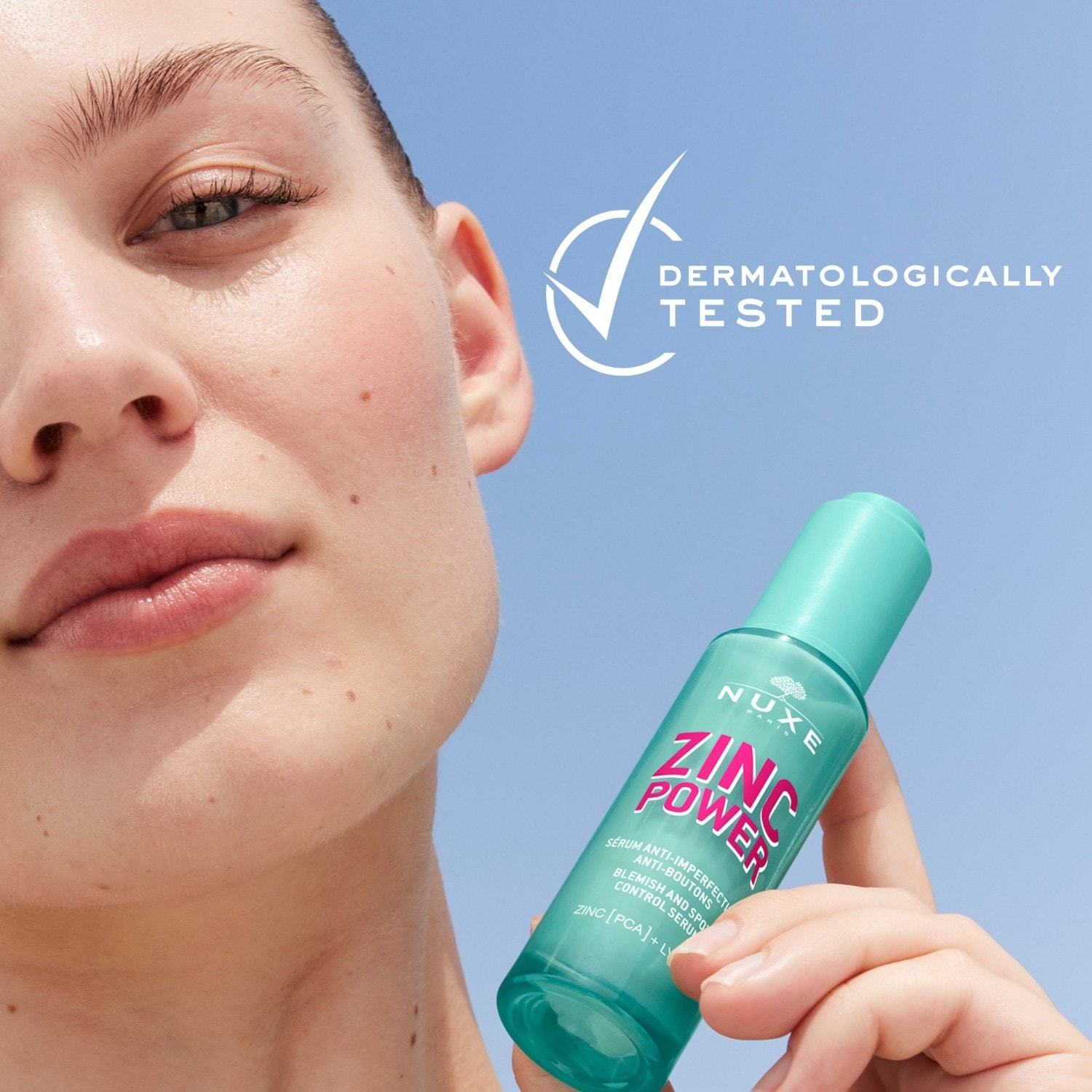 NUXE Anti-Pickel-Pflege-Serum ar Zink-Power gegen Pickel und Hautunreinheiten – 30 ml