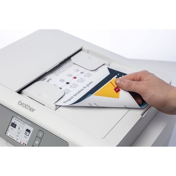 Multifunction printer - BROTHER - MFCJ4540DWXLRE1 - 4-in-1 - All in Box - A4 Inkjet - Color - Wi-Fi - Cartridges included
