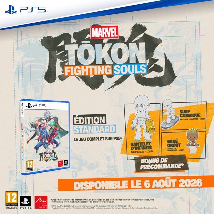 MARVEL Tokon: Fighting Souls - PS5 Game