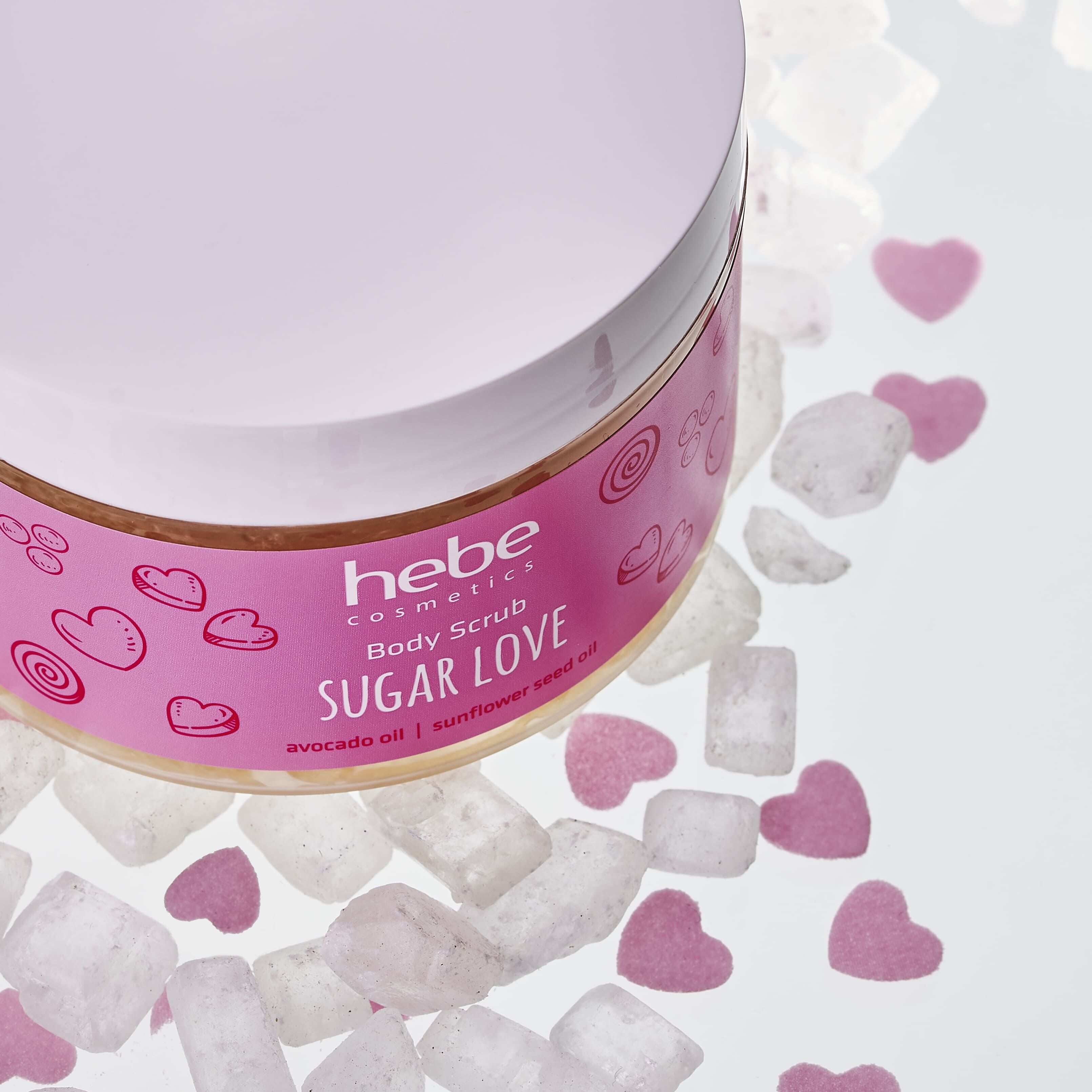 Piling za telo Hebe Cosmetics Sugar Love
