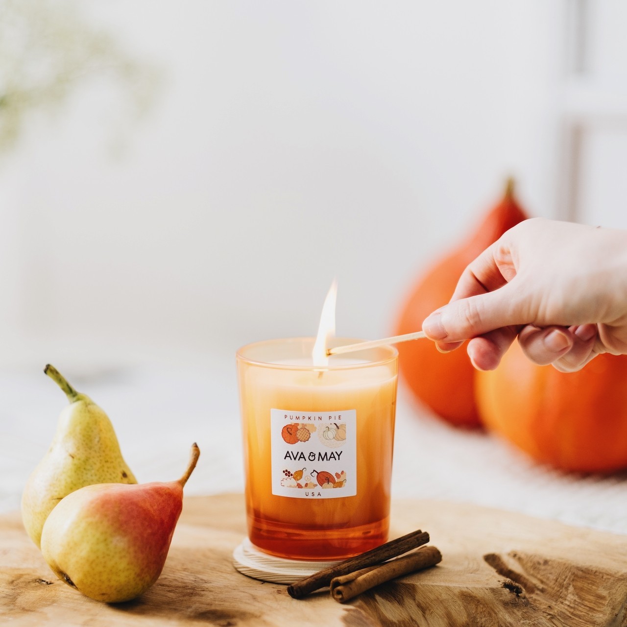 AVA & MAY Bougie parfumée Pumpkin Pie