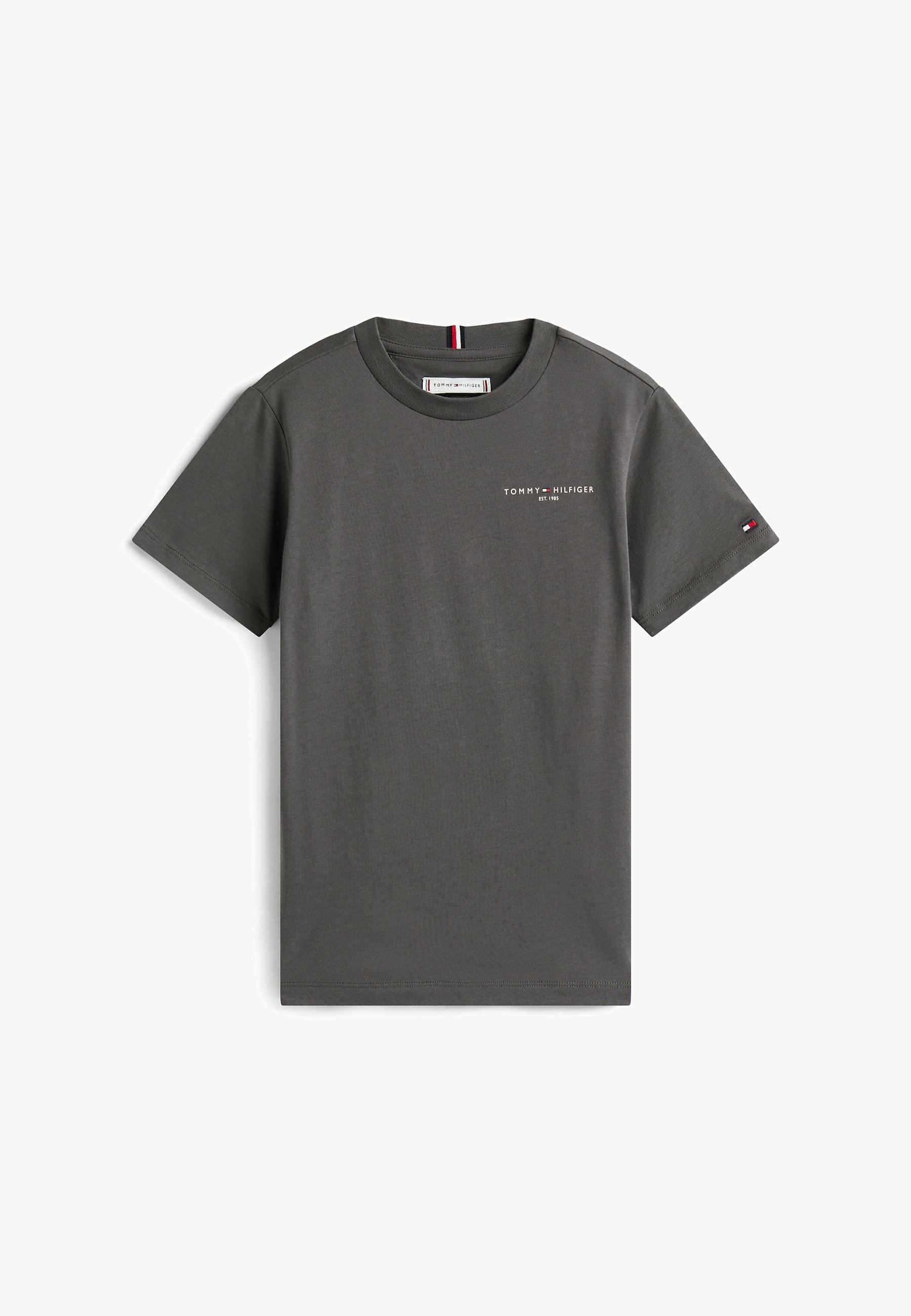 Tommy Hilfiger MINI CORP UNISEX - T-shirt met print - gewassen zwart