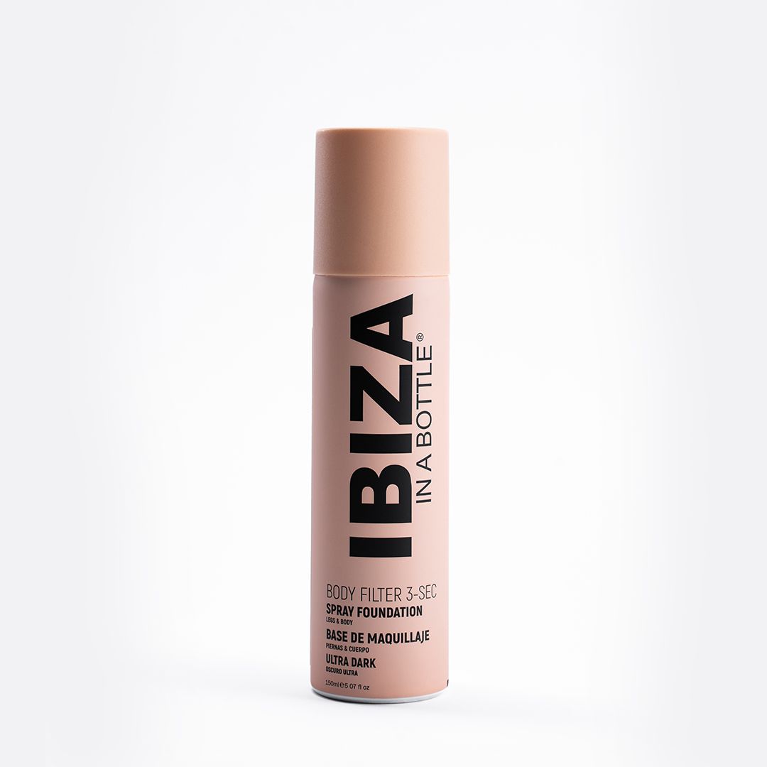 3-sekundni filter za telo Ultra Dark Nude za noge in telo Tanners