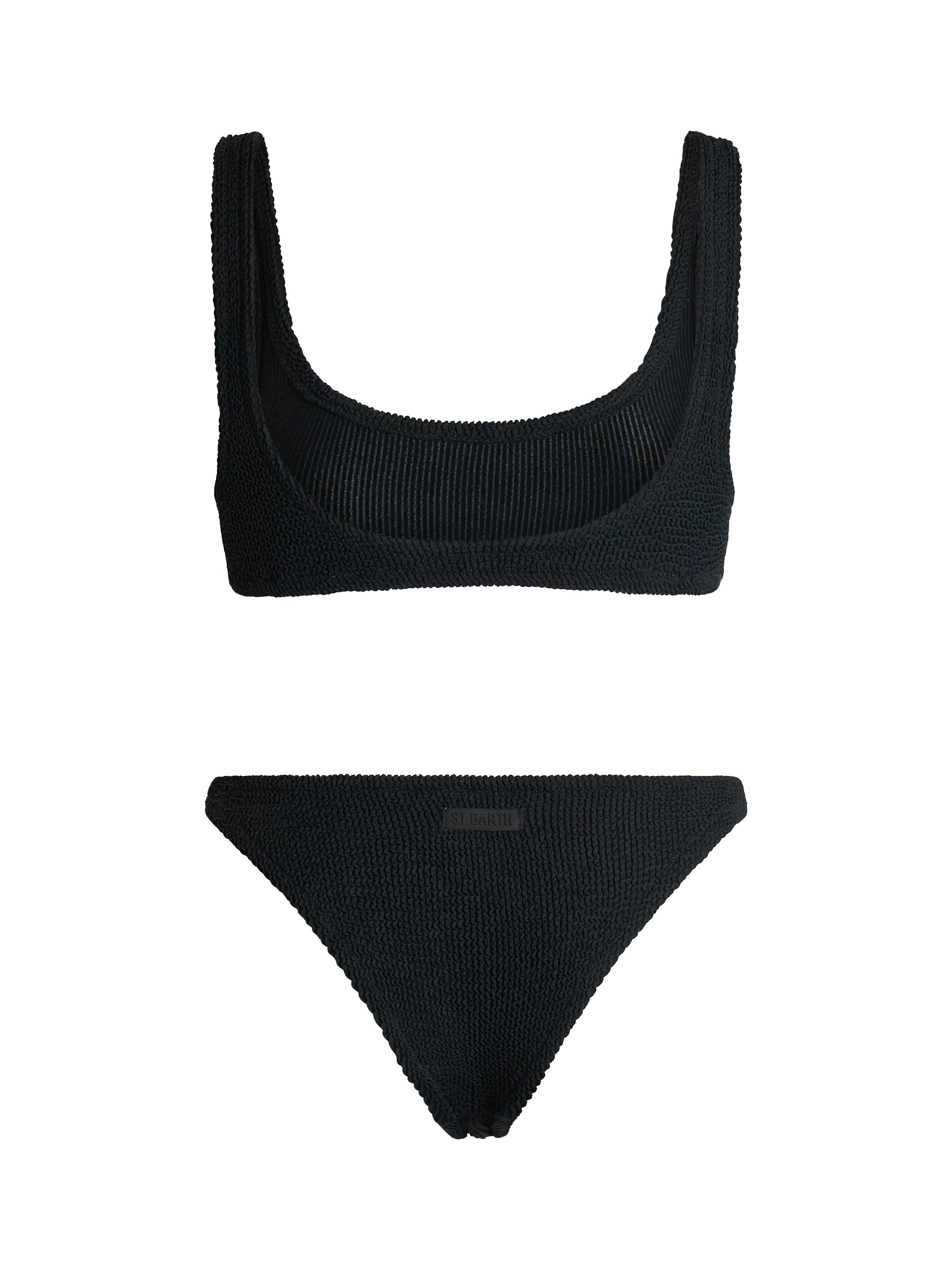 Bikini van nero classico met een bralette met kreukels van Naima Naomi