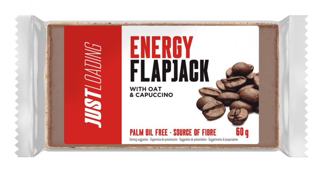 Energy FlapJack zobena energetska pločica prelivena mliječnom čokoladom i kapućino kafom Pločice