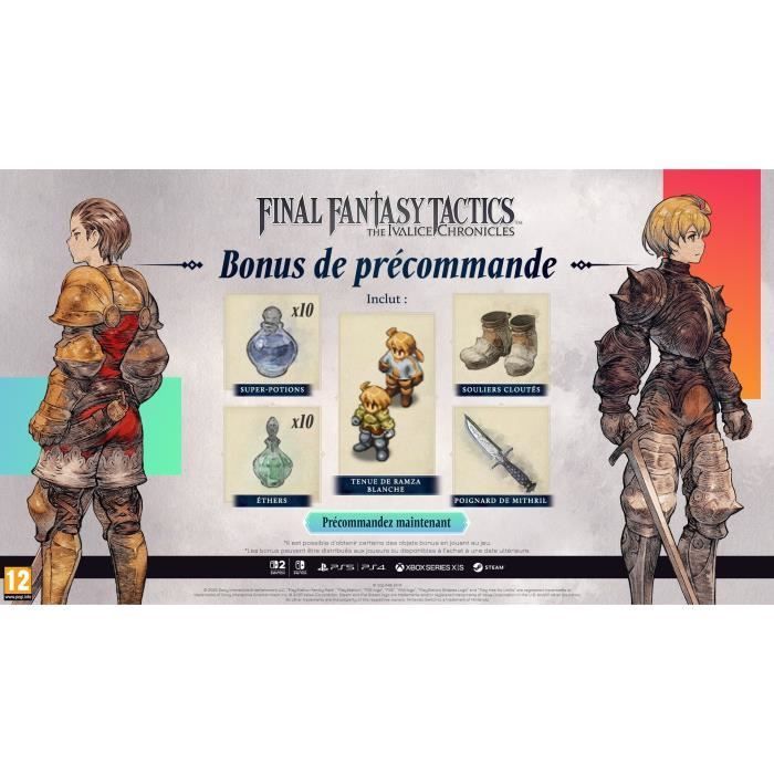 FINAL FANTASY TACTICS – The Ivalice Chronicles – Jogo para Nintendo Switch