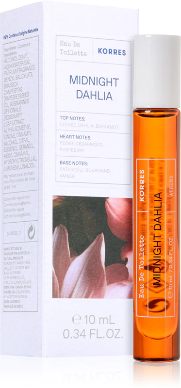 Korres Midnight Dahlia Eau de Toilette para mulheres