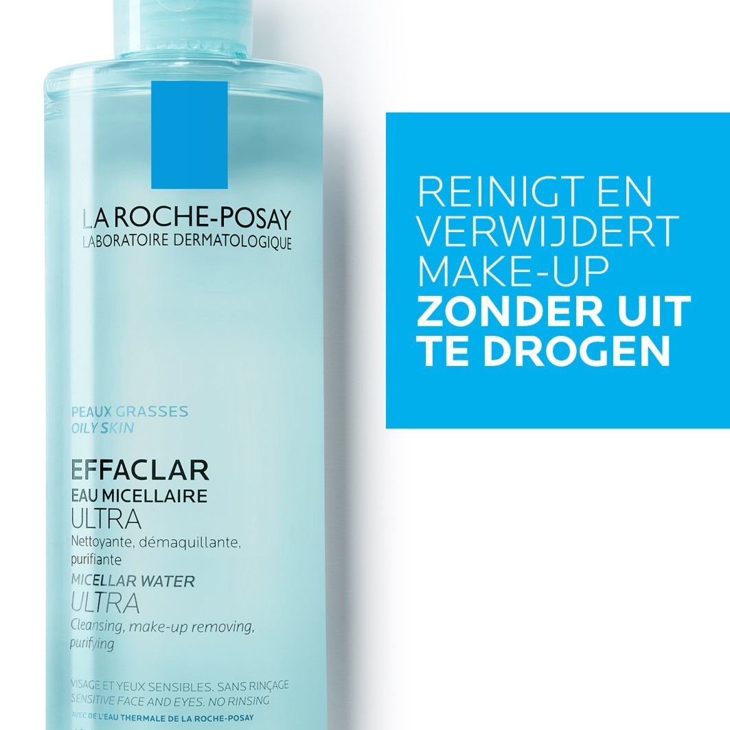 Мицеларна вода La Roche-Posay, мицеларна вода Effaclar, ултра - 400 мл