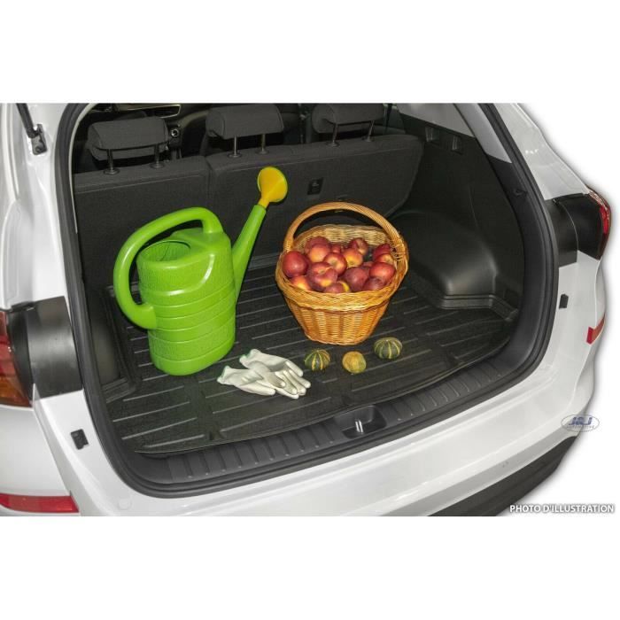 J&J AUTOMOTIVE | Premium-Kofferraummatte aus Gummi für BMW X1 F48 2014-2022