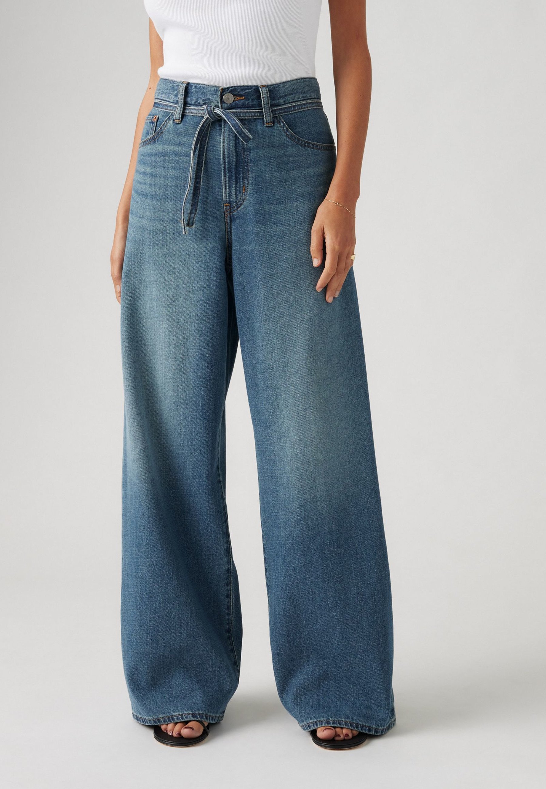 Levi's® XL STRAIGHT - Relaxed fit jeans - stop met het pluizen van linnen + denim