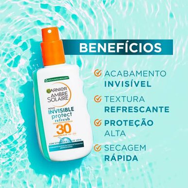 Garnier Ambre Solaire pršilo Invisible Protect IP30 krema za sončenje 200 ml 200 ml