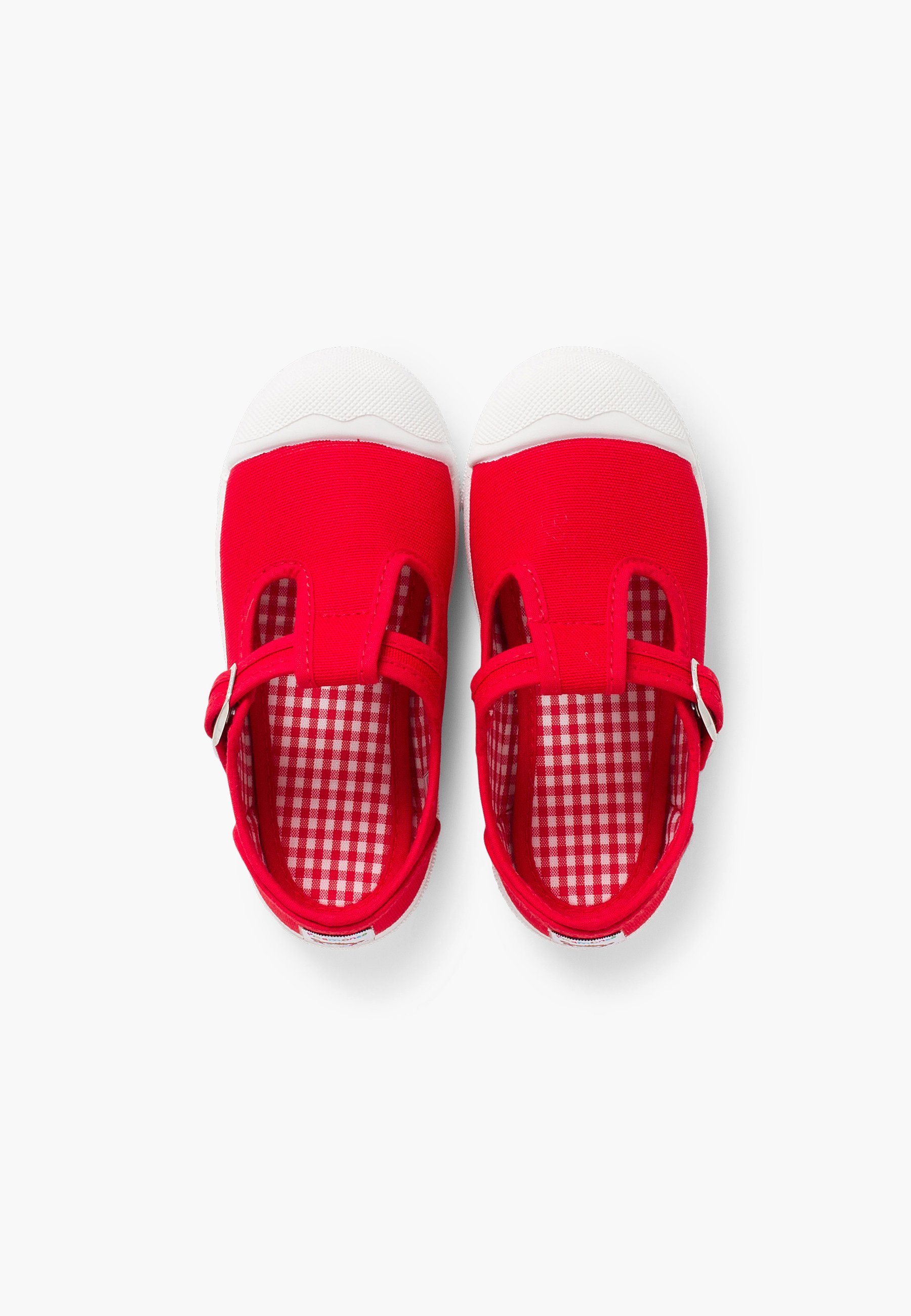Pisamonas Ballerine con cinturino alla caviglia - rojo