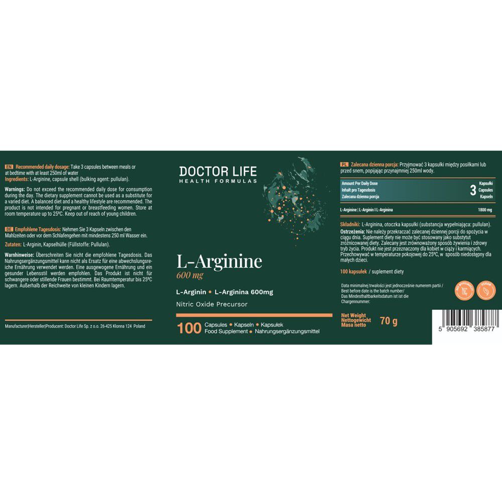 Doctor Life L-Arginin