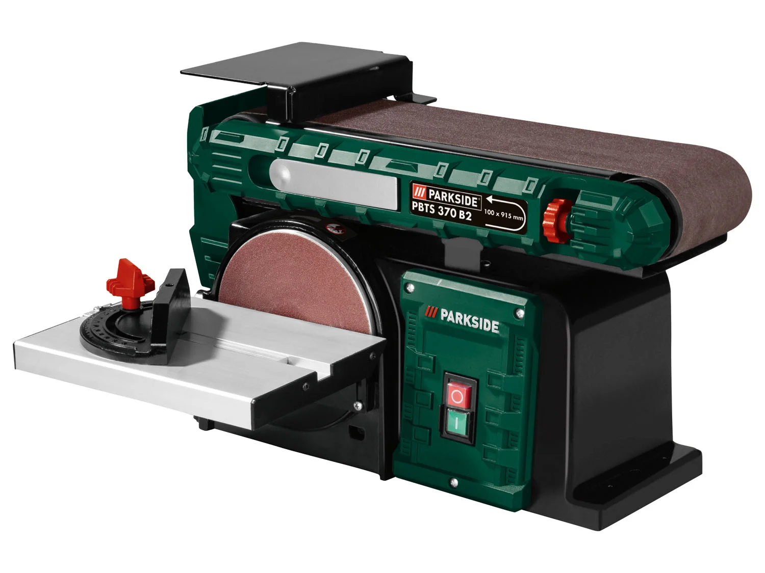 PARKSIDE® band- och skivslip »PBTS 370 B2«, 370 watt