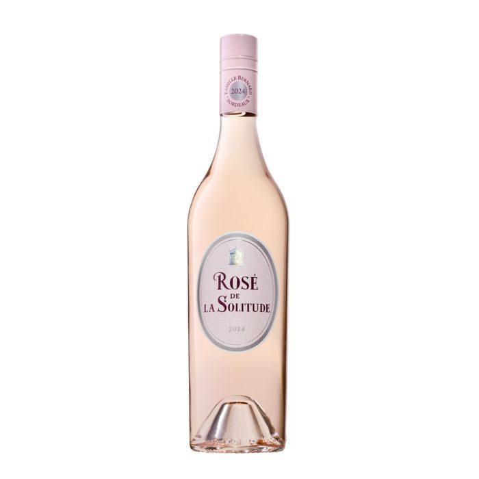 ROSÉ DE LA SOLITUDE 2024 - BORDEAUX ROSÉ - VIN ROSÉ - LOT DE 6X75CL