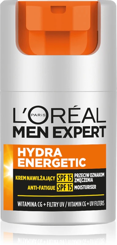 L'Oréal Paris Men Expert Hydra Energetic хидратантна крема за лице за уморну кожу