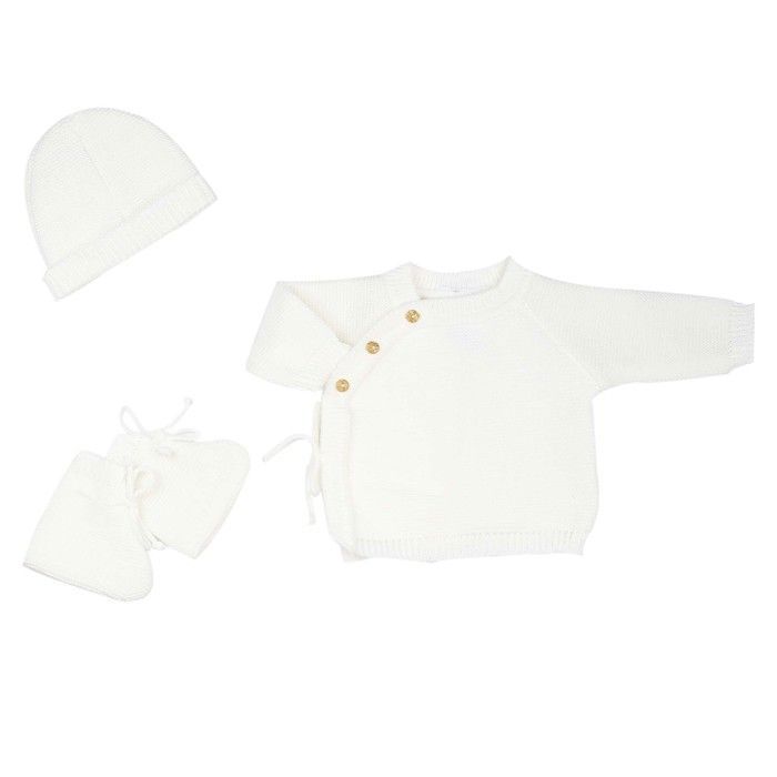 Three Kilos Seven Baby Newborn Kit in Knit