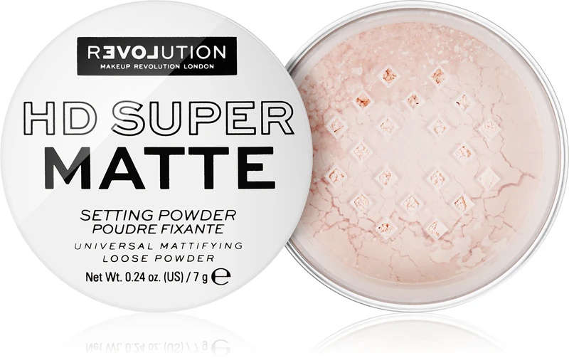 Revolution Relove HD Super Matte провидни пудер са мат завршницом