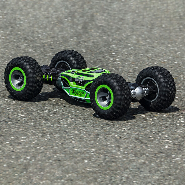 Op afstand bestuurbare terreinwagen Magic Machine, groen