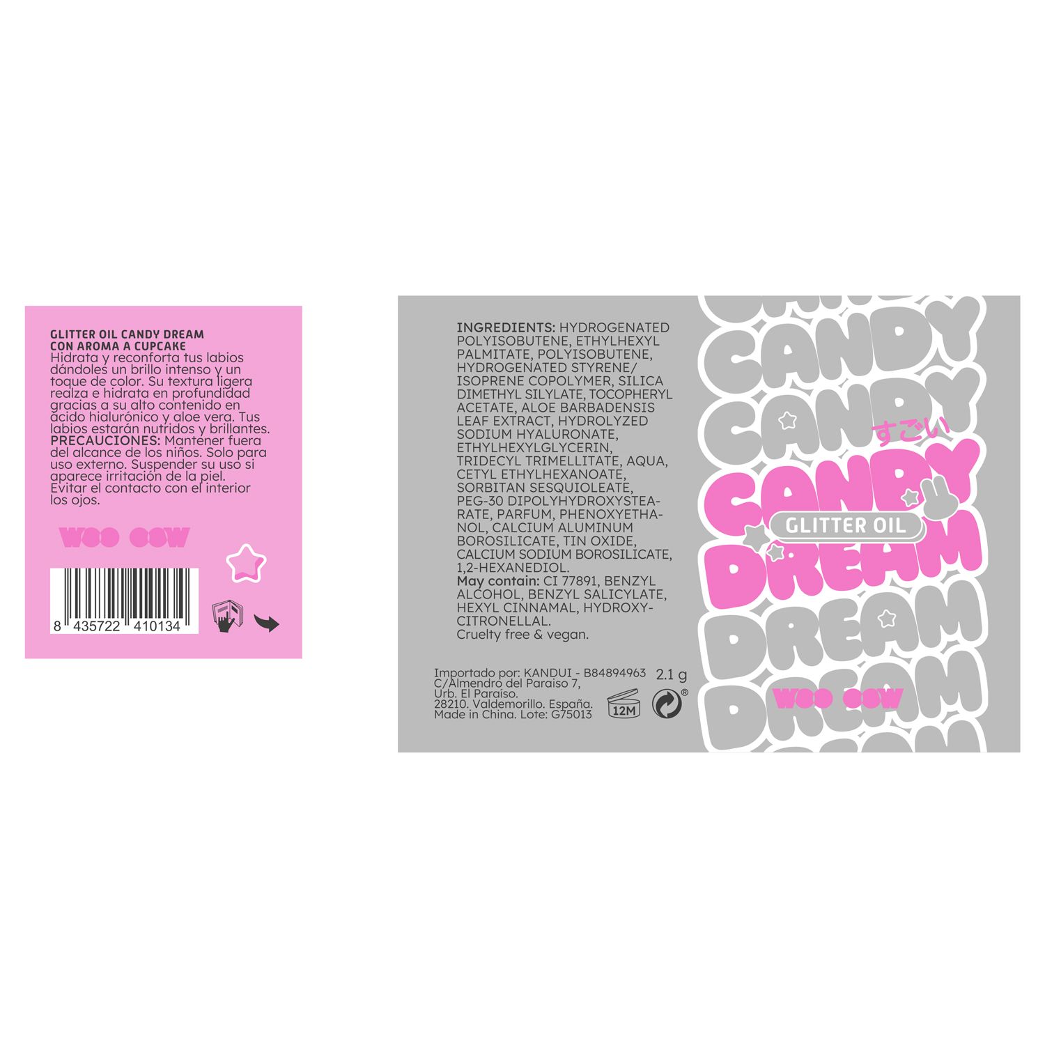 Glitter Oil Candy Dreams Balzami za usne, hidratantne kreme i njega