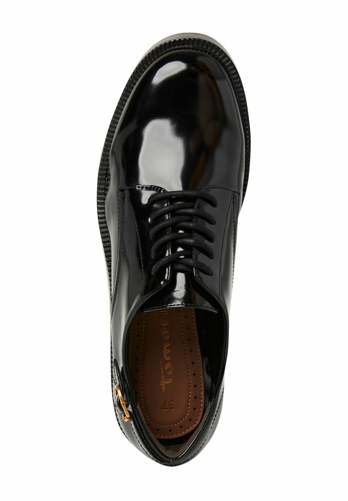 Tamaris veterschoenen - zwart