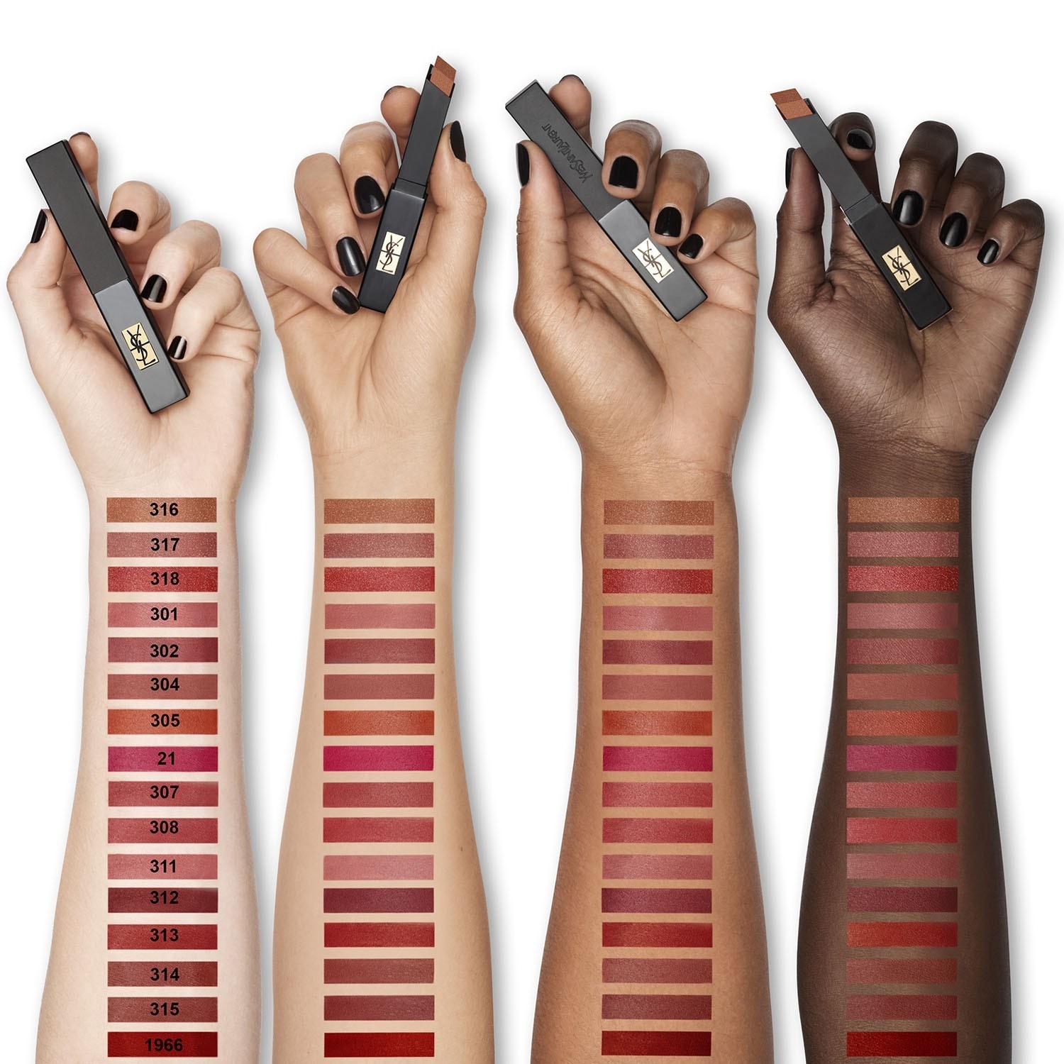 Yves Saint Laurent läppstift Musthaves Rouge Pur Couture The Slim Velvet Radical – 2,2 g