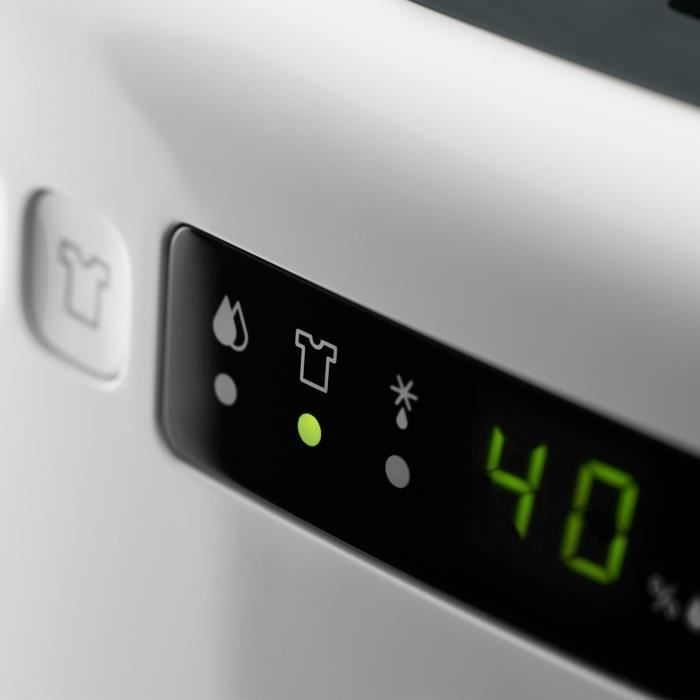 Deshumidificador DELONGHI - DEXD216RF - Función de lavado - Caudal de aire 125 m³/h - Capacidad 2,1 L