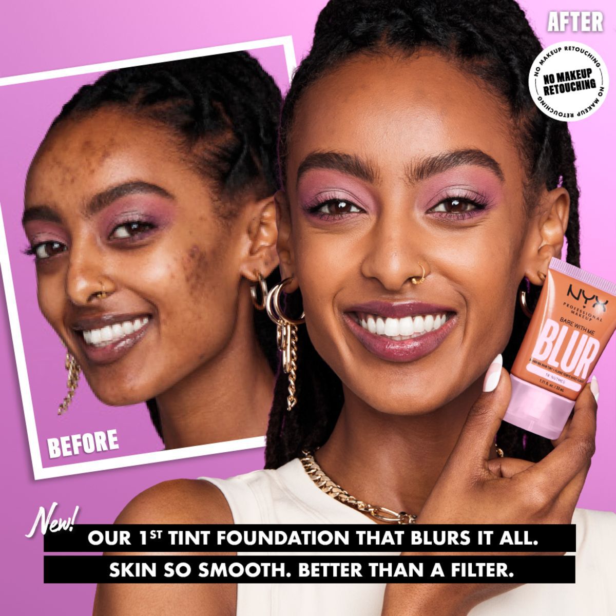 NYX Professional Makeup Bare With Me Blur Tint