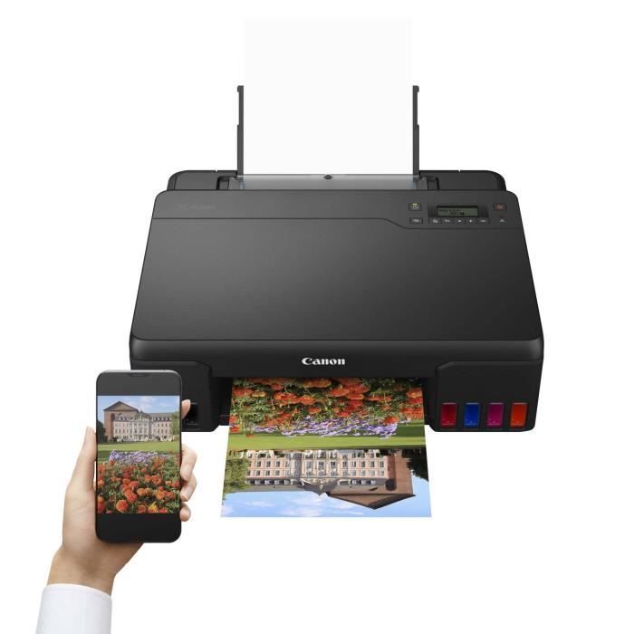 Inkjet printer - CANON MegaTank G550 - Refillable ink tanks - WIFI - Black