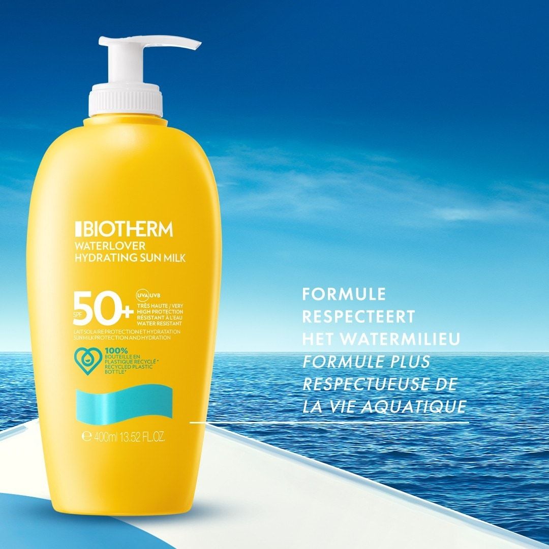 Biotherm Water Lover hydratačné opaľovacie mlieko SPF 50 - SPF 50
