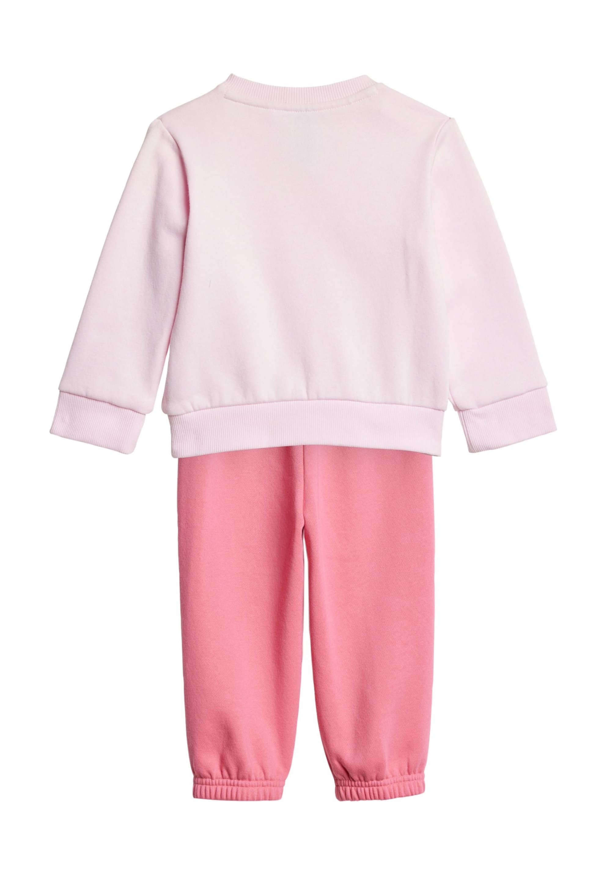 adidas Performance ESSENTIALS SET - Trainingspak - transparant roze wit