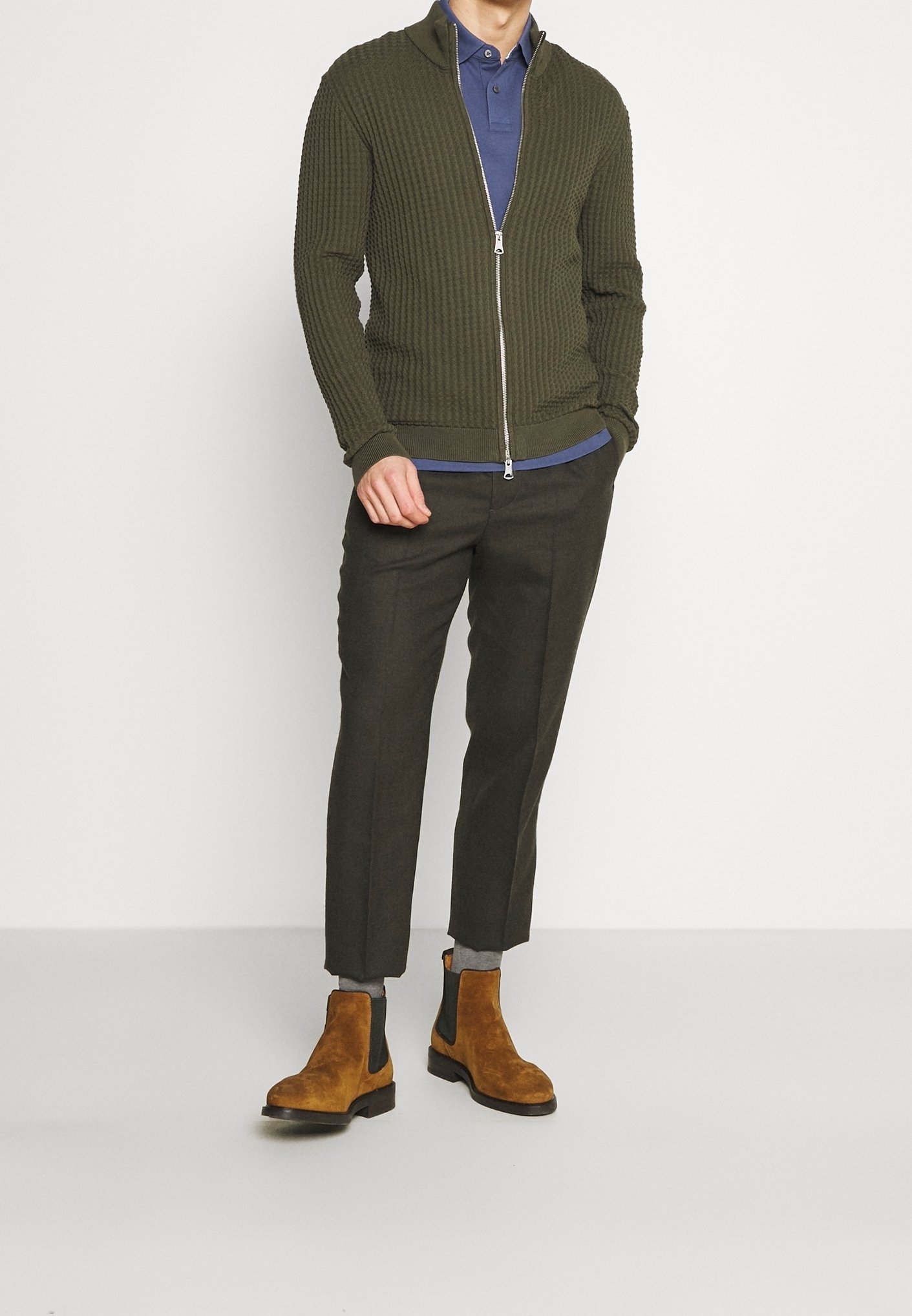 Camisa polo Tommy Hilfiger - jeans azul-acinzentado